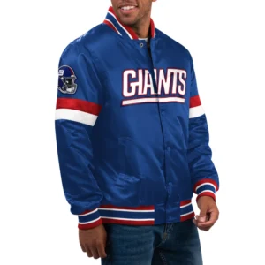 Jacksonville Jaguars Home Game Full-Snap Satin Varsity Jacket