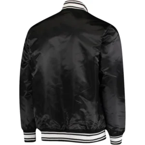 Alternative view of Jacksonville Jaguars Starter locker Room Satin Varsity Jacket