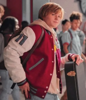 Alternative view of Julie And The Phantoms Sacha Carlson Varsity Jacket