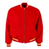 Kansas City Chiefs Letterman 1969 Authentic Red Wool Varsity Jacket