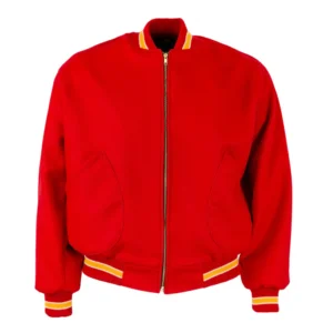 Kansas City Chiefs Letterman 1969 Authentic Red Wool Varsity Jacket