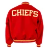 Kansas City Chiefs Letterman 1969 Authentic Red Wool Varsity Jacket - Image 2