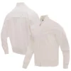 Kansas City Chiefs Pro Standard Neutral Full-Zip Satin Varsity Jacket - Image 3