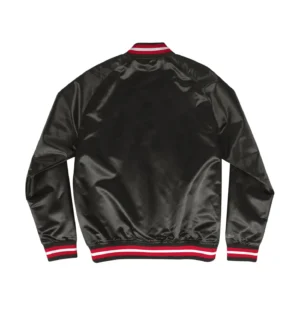 Alternative view of Lightweight Raglan Satin Jacket Atlanta Falcons