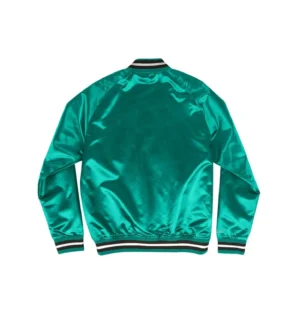 Alternative view of Lightweight Satin Lightweight Raglan Jacket Boston Celtics