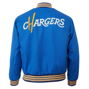 Alternative view of Los Angeles Chargers Letterman 1960 Authentic Wool Varsity Jacket