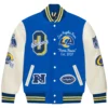 Los Angeles Rams OVO Royal Full-Snap Varsity Jacket