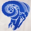 Los Angeles Rams Retro Classic Satin Varsity Jacket - Image 9