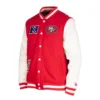 New Era Scarlet San Francisco 49ers 3rd Down Red Varsity Jacket