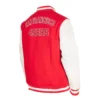 New Era Scarlet San Francisco 49ers 3rd Down Red Varsity Jacket - Image 2