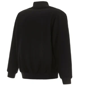 Alternative view of Miami Dolphins Classic Rib Full Wool One Color Varsity Jacket