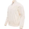 Miami Dolphins Neutral Satin Varsity Zipper Jacket