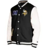 Minnesota Vikings 3rd Down 2.0 Wool & Leather Varsity Jacket