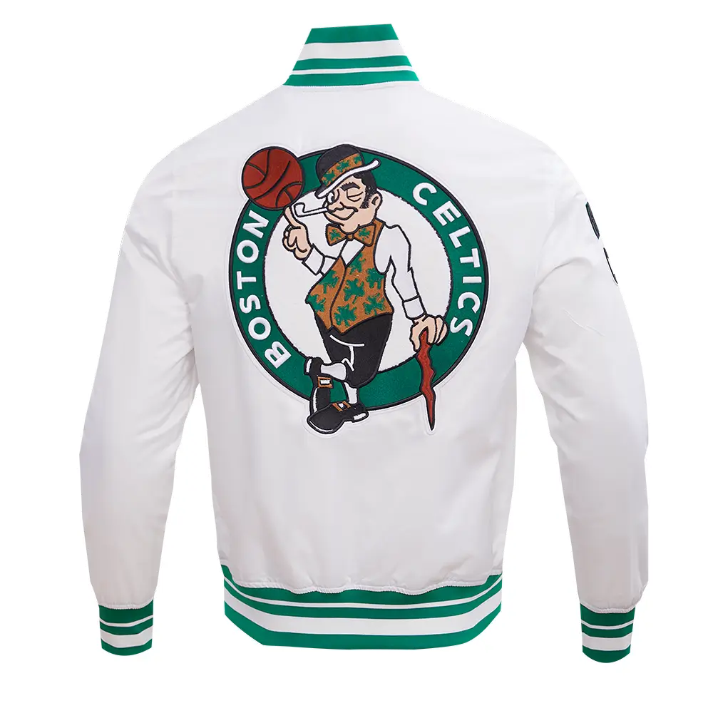 NBA Boston Celtics Classic Men's Satin Jacket - Image 2