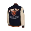 Alternative view of NFL Chicago Full-Zip Bears Varsity Jacket