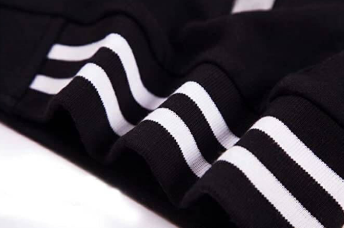 NFL Los Angeles Chargers Baseball Black/White Varsity Jacket - Image 4