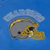 NFL Los Angeles Chargers Starter Locker Room Blue & Yellow Varsity Jacket - Image 3