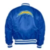 Alternative view of NFL Los Angeles Chargers X Alpha X New Era MA-1 Bomber Jacket