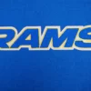NFL Los Angeles Rams Classic Pro Standard Logo Royal Blue Varsity Jacket - Image 5