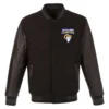 NFL Los Angeles Rams Super Bowl LVI Champions Wool & Leather Reversible Varsity Jacket