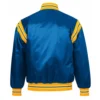 NFL Los Angeles Rams The Enforcer Royal Blue Satin Jacket - Image 2