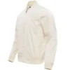 New England Patriots Neutral Satin Varsity Zipper Jacket - Image 3