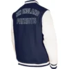 Alternative view of New England Patriots 3rd Down 2.0 Team Players Wool & Leather Varsity Jacket