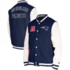 New England Patriots 3rd Down 2.0 Team Players Wool & Leather Varsity Jacket - Image 3