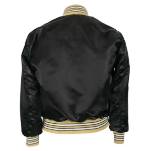 Alternative view of New Orleans Saints Letterman 1968 Authentic Satin Varsity Jacket