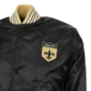 New Orleans Saints Letterman 1968 Authentic Satin Varsity Jacket - Image 3