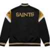 New Orleans Saints Cooperstown Heavyweight Satin Varsity Light weight Jacket - Image 2