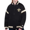 New Orleans Saints Starter Women’s Tournament Satin Varsity Jacket