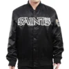 New Orleans Saints Team players Satin Varsity Jacket