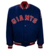 New York Giants Letterman 1932 Authentic Royal Blue Varsity Jacket