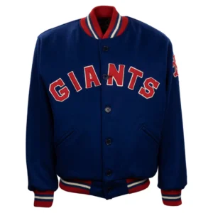 New York Giants Letterman 1932 Authentic Royal Blue Varsity Jacket