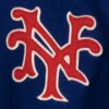 New York Giants Letterman 1932 Authentic Royal Blue Varsity Jacket - Image 3