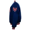 New York Giants Letterman 1932 Authentic Royal Blue Varsity Jacket - Image 7