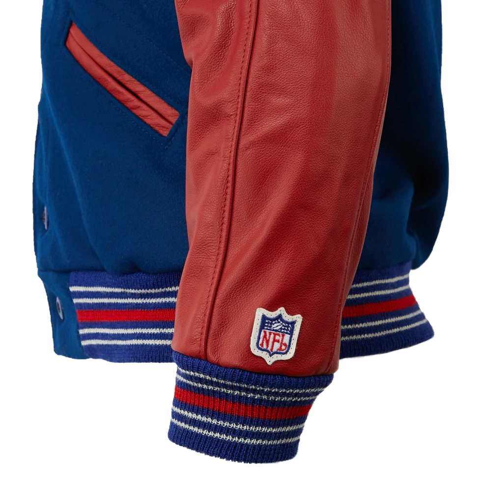 New York Giants Letterman 1939 Authentic Wool Varsity Jacket - Image 5