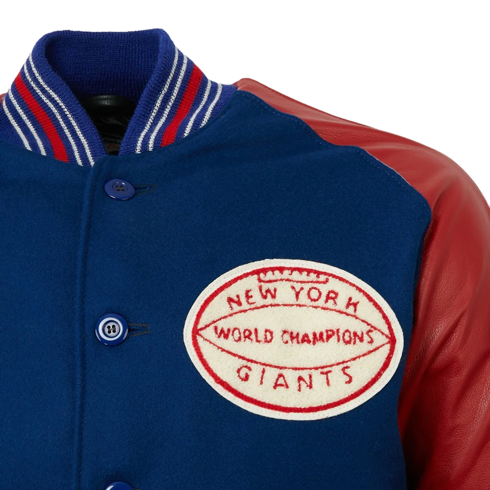 New York Giants Letterman 1939 Authentic Wool Varsity Jacket - Image 4