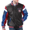 New York Giants G-III Sports by Carl Banks Full-Zip Leather Jacket