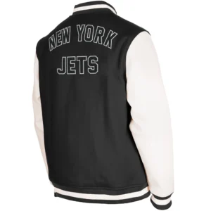 Alternative view of New York Jets 3rd Down 2.0 Varsity Full-Snap Varsity Jacket