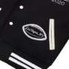 OVO x NFL Las Vegas Raiders Black Full-Snap Varsity Jacket - Image 4