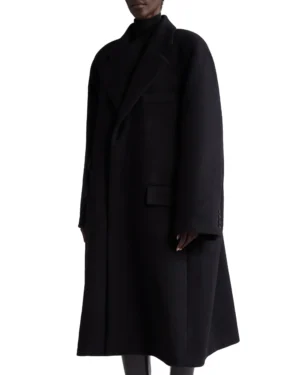 Alternative view of Oversize Premium Black Wool Coat