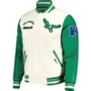 Philadelphia Eagles Retro Classic Wool & Leather Varsity Jacket
