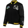 Pittsburgh Steelers Classic Rib Wool & Leather Varsity Jacket
