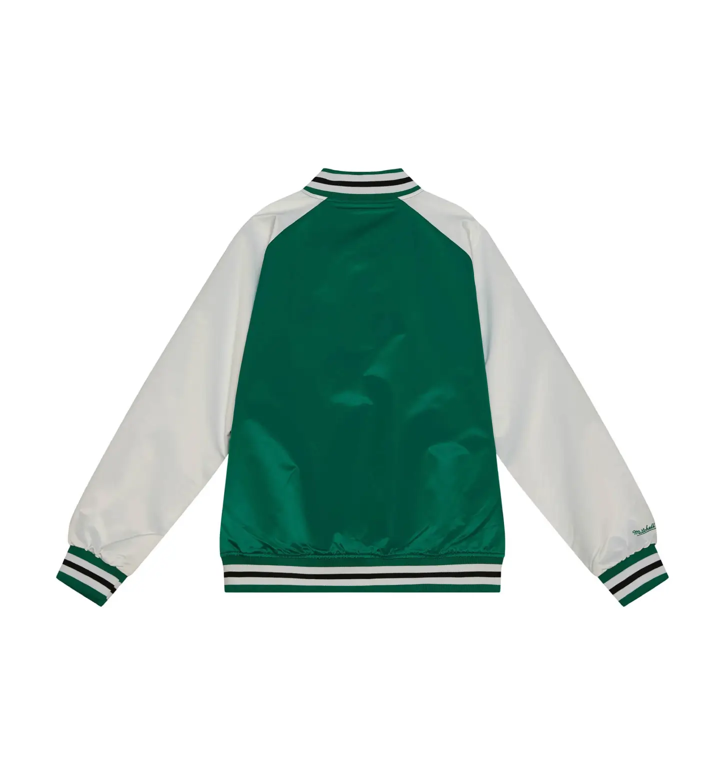 Primetime Lightweight Raglan Satin Jacket Boston Celtics - Image 2