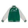 Primetime Lightweight Raglan Satin Jacket Boston Celtics