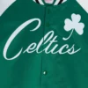 Primetime Lightweight Raglan Satin Jacket Boston Celtics - Image 3