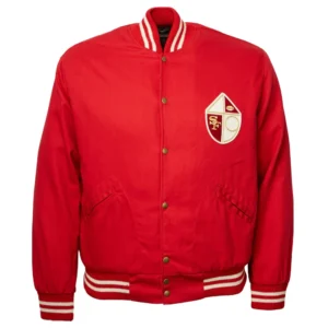 San Francisco 49ers Letterman 1957 Authentic Wool Varsity Jacket