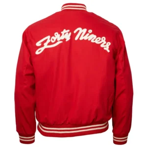 Alternative view of San Francisco 49ers Letterman 1957 Authentic Wool Varsity Jacket